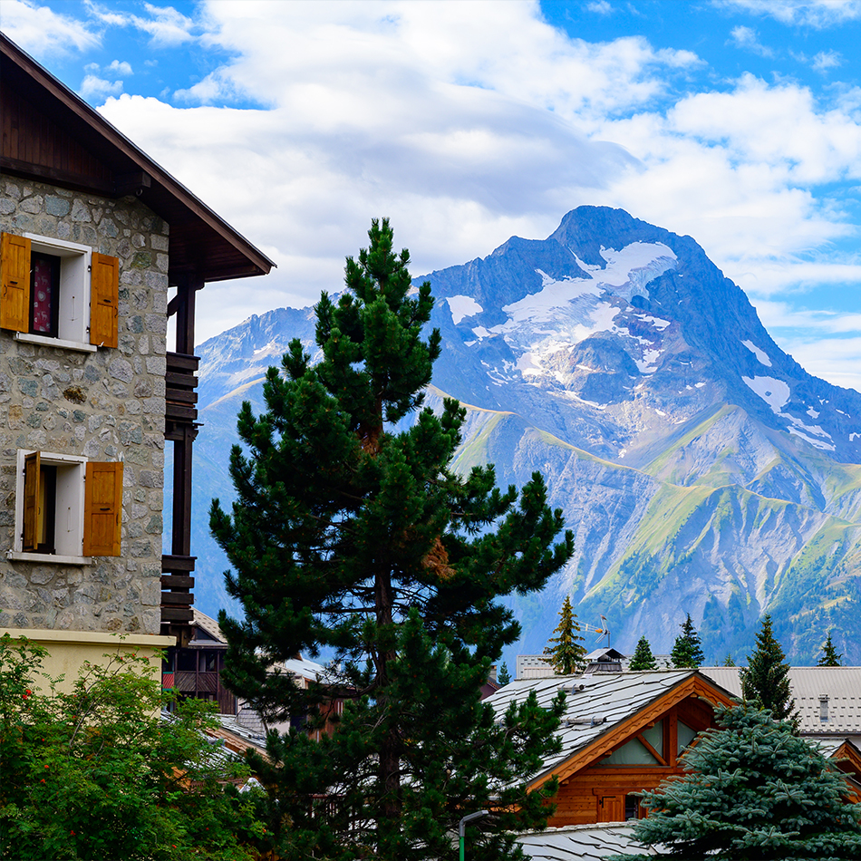 les deux alpes en été