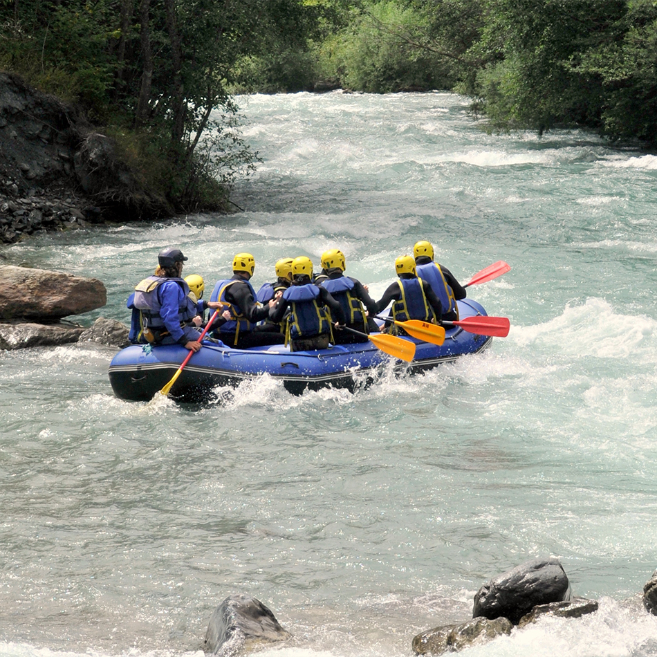 Bateaux de Rafting