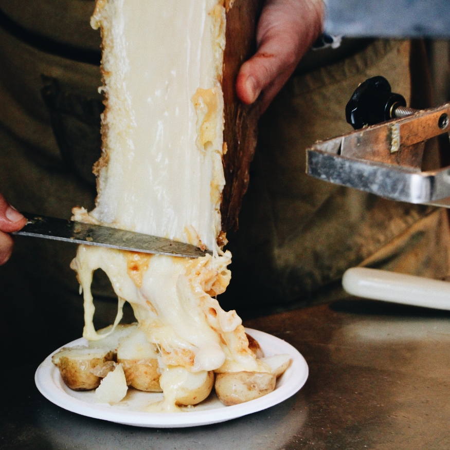 Raclette fondue